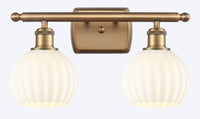 Ballston Bath Vanity Light Cast Brass Finish
