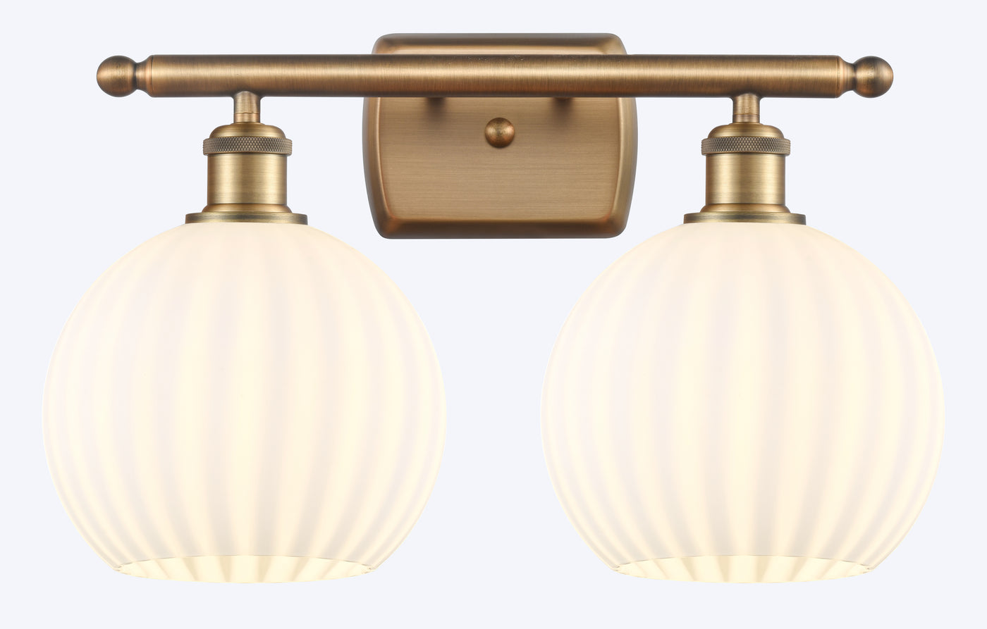 Ballston Bath Vanity Light Cast Brass Finish