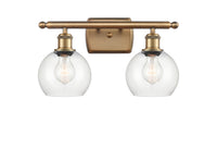 Ballston Bath Vanity Light Cast Brass Finish