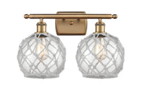 Ballston Bath Vanity Light Cast Brass 18