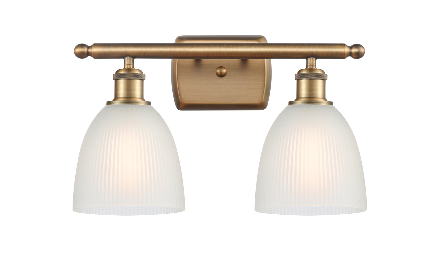 Ballston Bath Vanity Light Cast Brass Finish