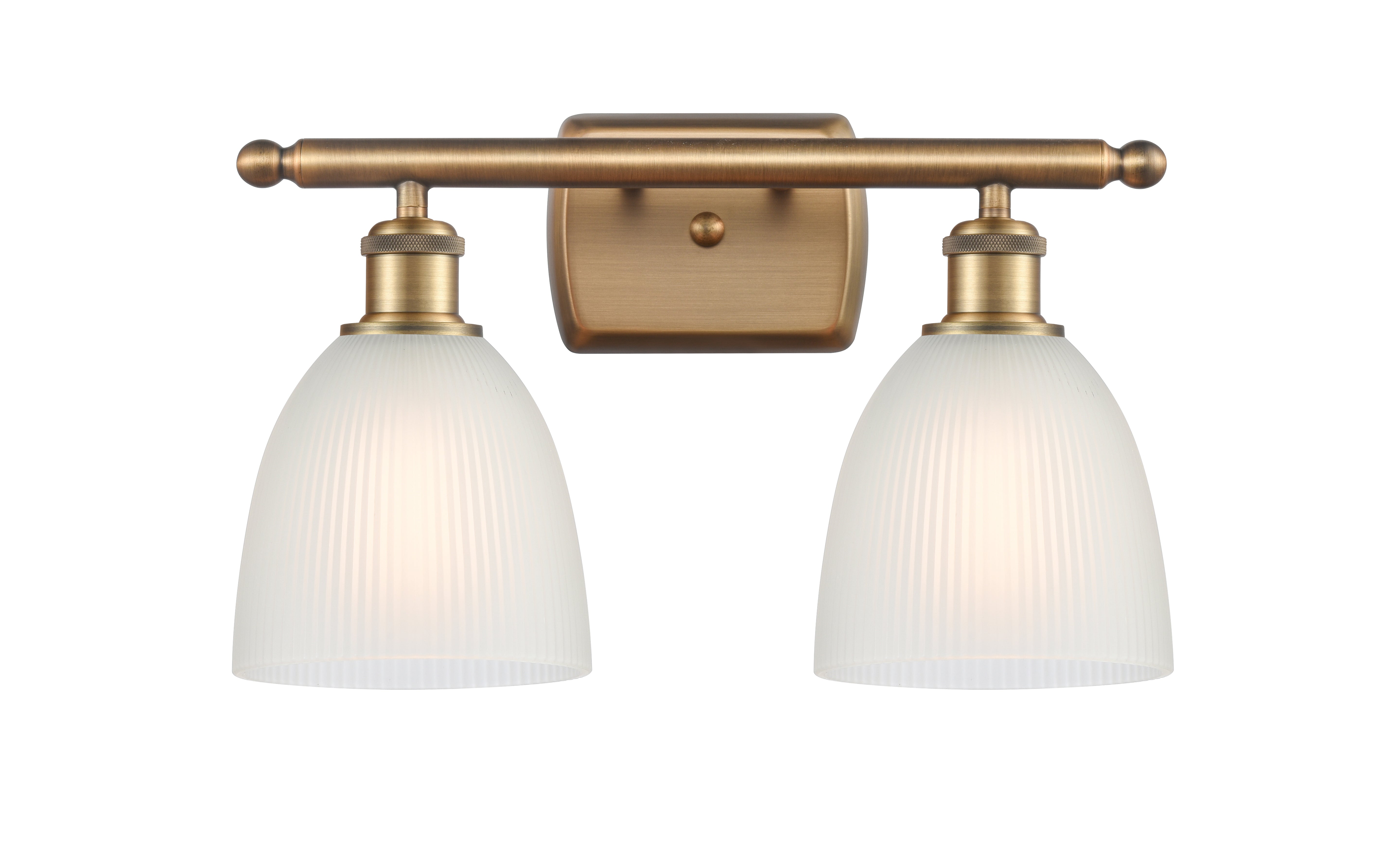 Ballston Bath Vanity Light Cast Brass Finish