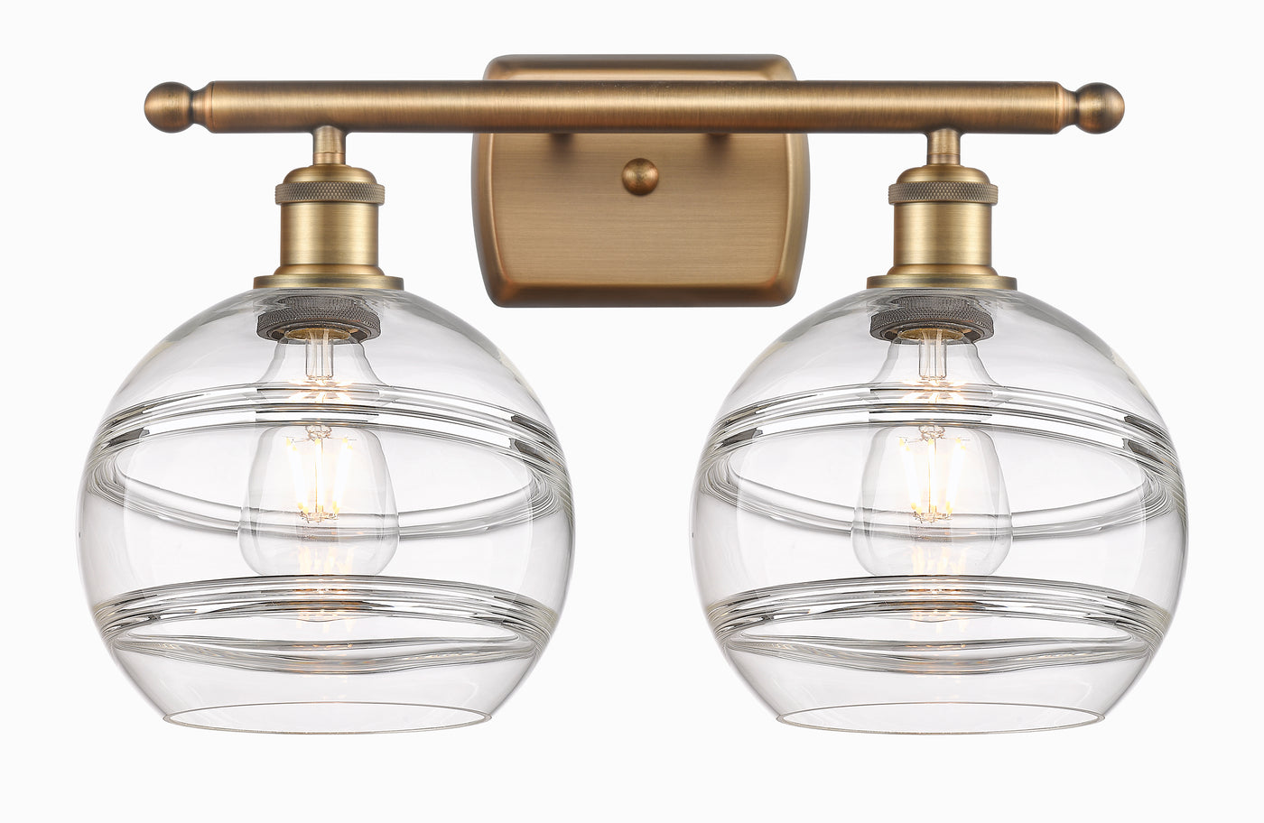 Ballston Bath Vanity Light Cast Brass Finish