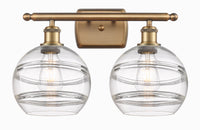 Ballston Bath Vanity Light Cast Brass Finish