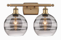 Ballston Bath Vanity Light Cast Brass Finish