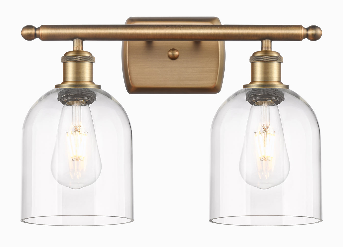 Ballston Bath Vanity Light Cast Brass 16 Inch