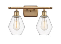 Cindyrella 16-Inch 2-Light Bath Vanity Light 10.5-Inch High