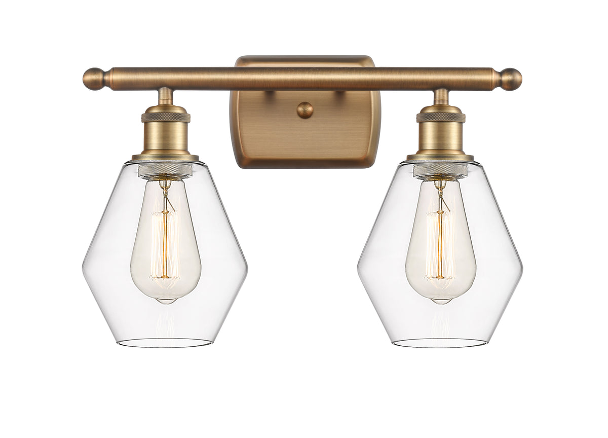 Cindyrella 16-Inch 2-Light Bath Vanity Light with LED Bulbs