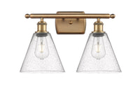 Ballston Vanity Light Cast Brass 18 Inch