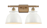 Ballston Industrial, Farmhouse, Restoration-Vintage Adirondack Bath Vanity Light