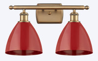 Ballston Industrial, Farmhouse, Restoration-Vintage Plymouth Bath Vanity Light