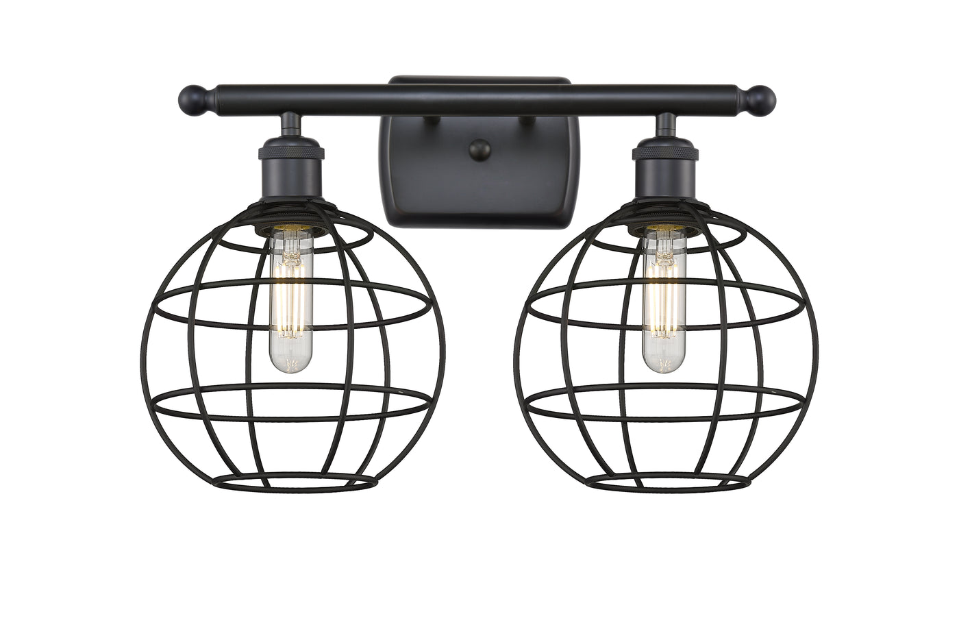 Ballston Industrial, Farmhouse, Restoration-Vintage, Traditional, Transitional  Muselet Bath Vanity Light