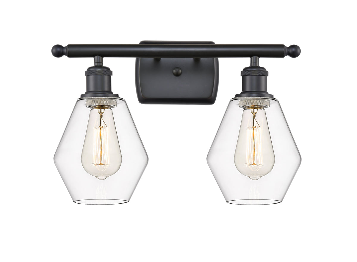 Cindyrella 16-Inch 2-Light Bath Vanity Light with LED Bulbs