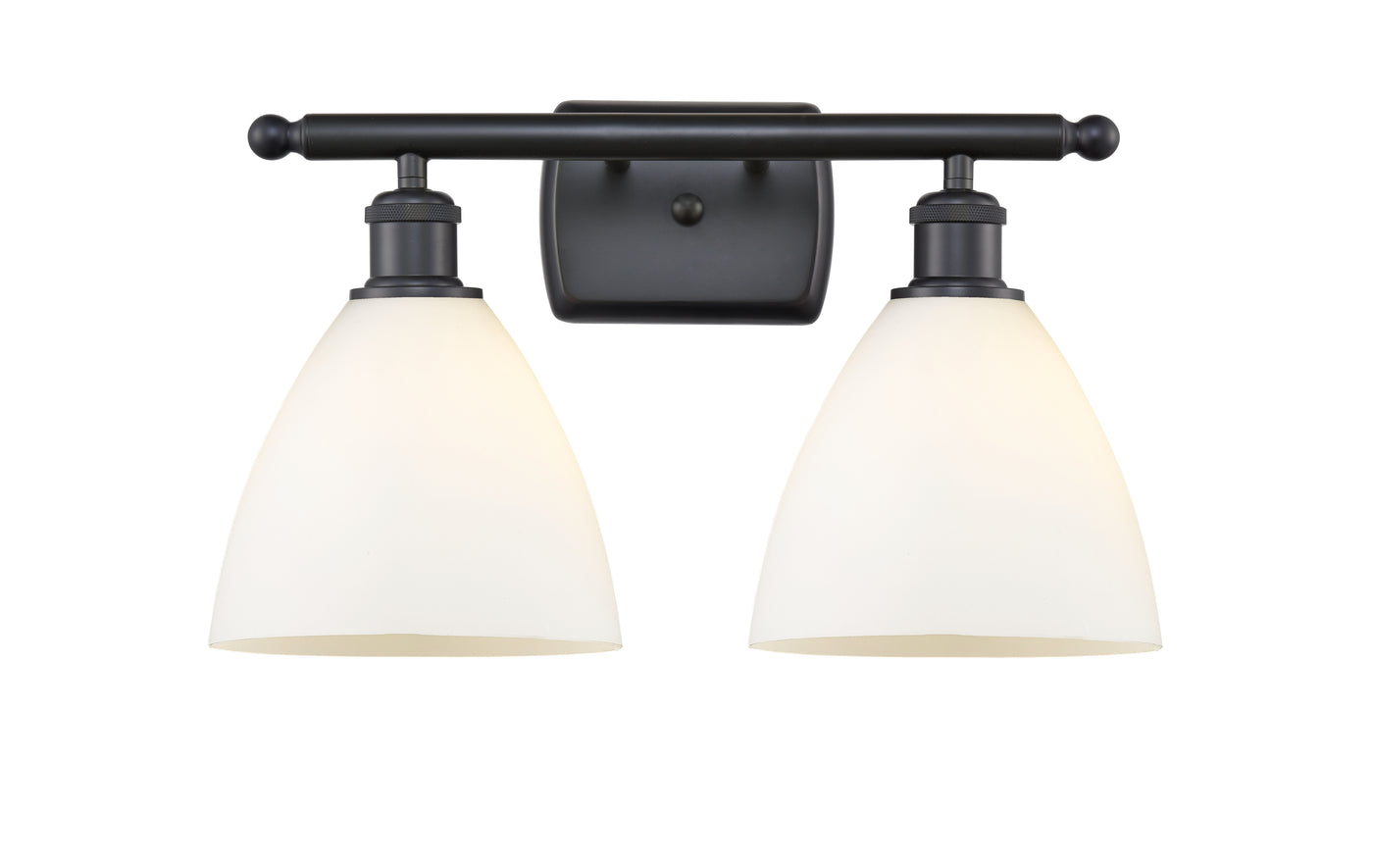 Ballston Bath Vanity Light Brass Glass