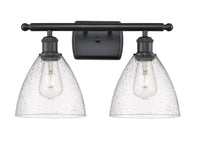 Ballston Bath Vanity Light Cast Brass Glass