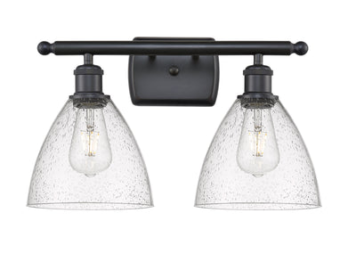 Ballston Bath Vanity Light Cast Brass Glass