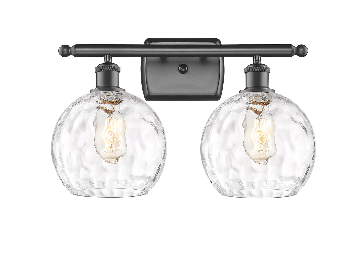Ballston Bath Vanity Light Cast Brass Glass