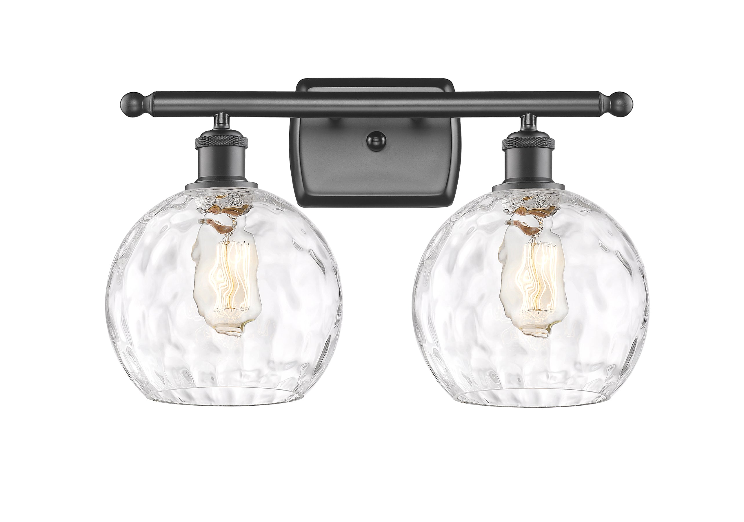 Ballston Bath Vanity Light Cast Brass Glass