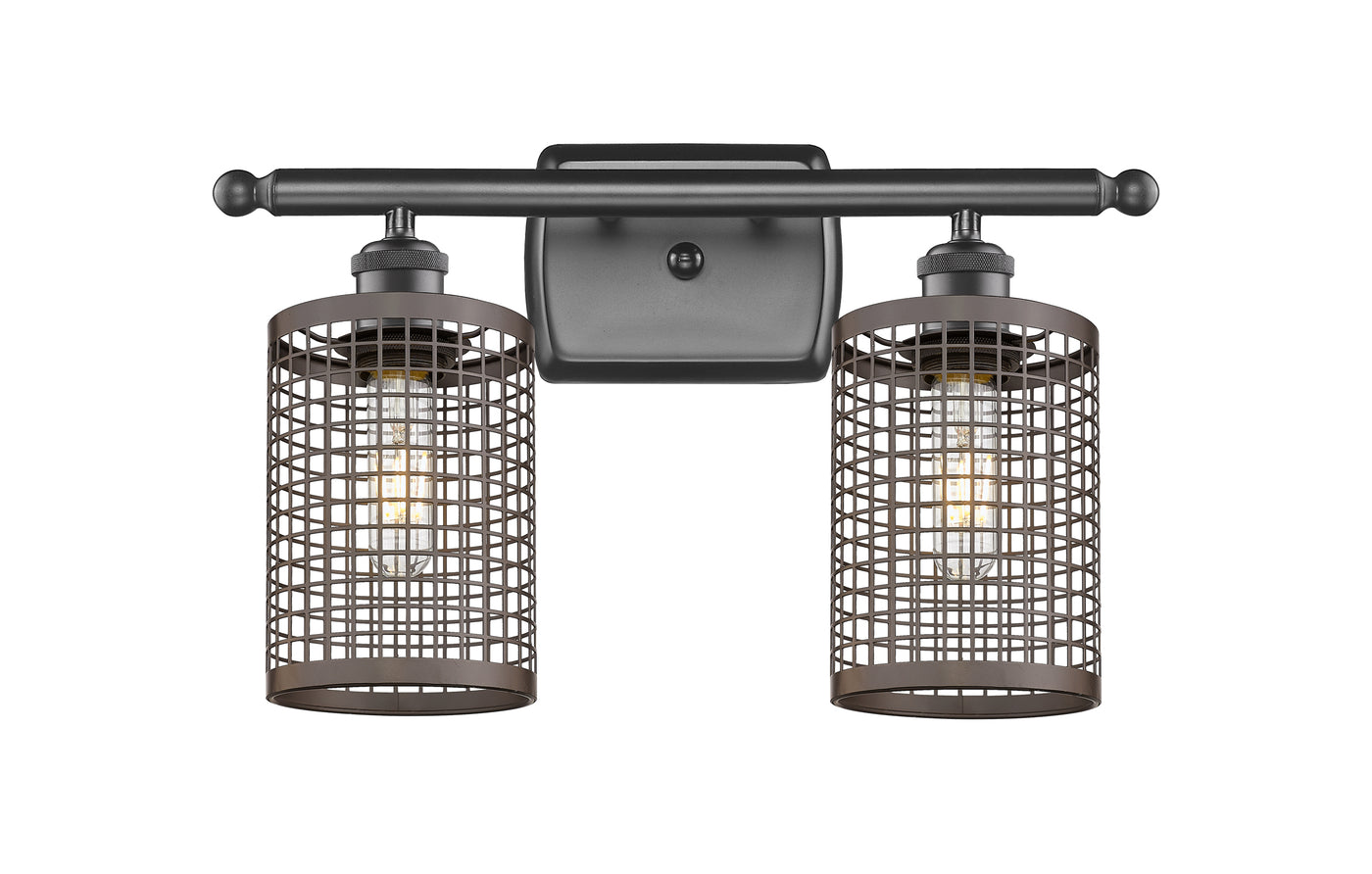 Ballston Industrial, Farmhouse, Restoration-Vintage Adirondack Bath Vanity Light