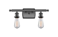 Ballston Sconce Cast Brass Steel Bare Bulb