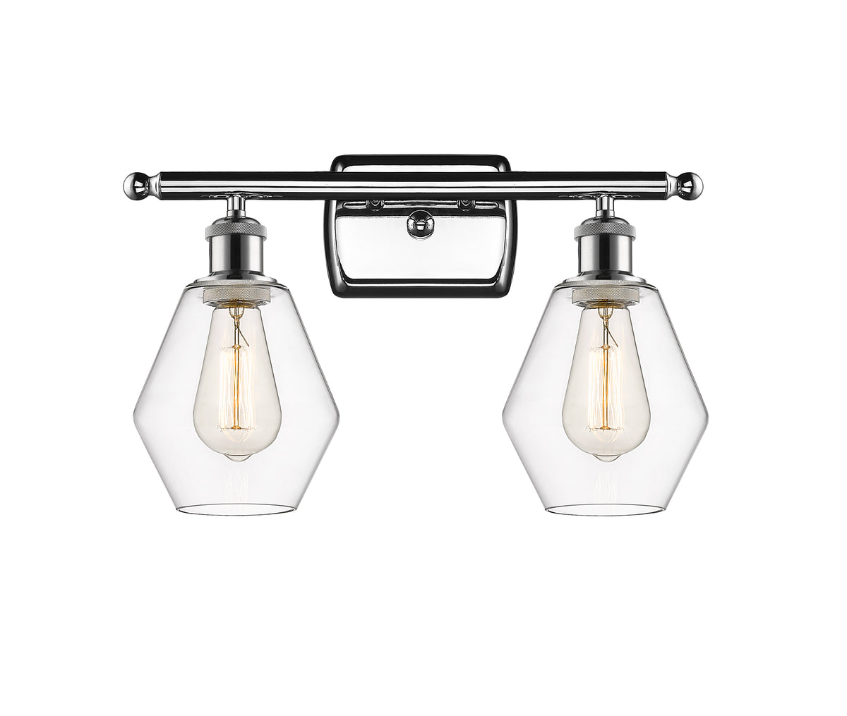Cindyrella 16-Inch 2-Light Bath Vanity Light with LED Bulbs