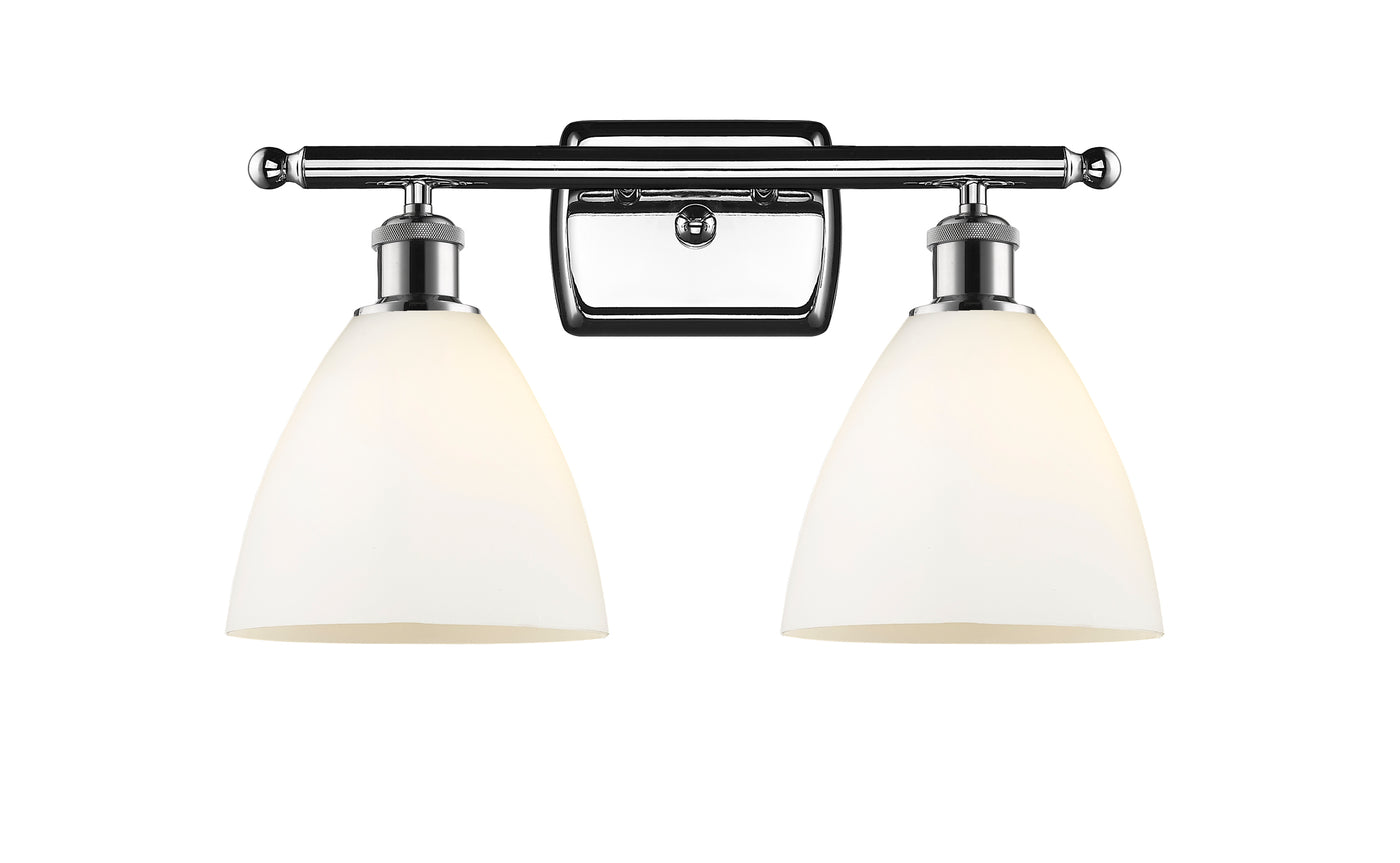 Ballston Bath Vanity Light Cast Brass Glass