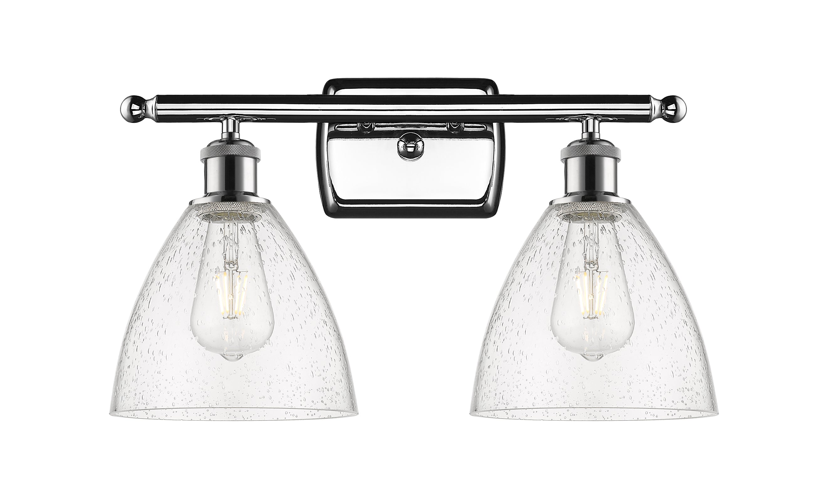 Ballston Bath Vanity Light Cast Brass Glass