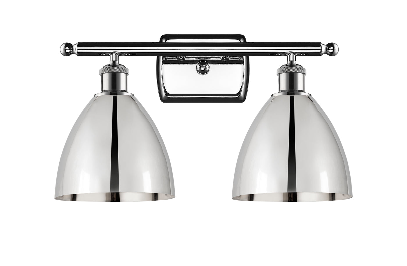 Ballston Industrial, Farmhouse, Restoration-Vintage Berkshire Metal Bath Vanity Light
