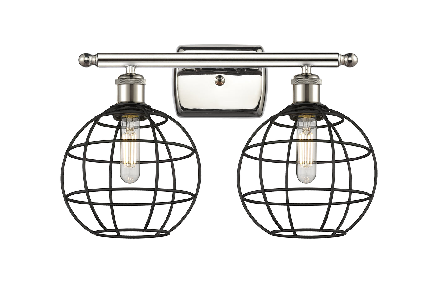 Ballston Industrial, Farmhouse, Restoration-Vintage, Traditional, Transitional  Muselet Bath Vanity Light