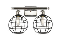 Ballston Industrial, Farmhouse, Restoration-Vintage, Traditional, Transitional  Muselet Bath Vanity Light