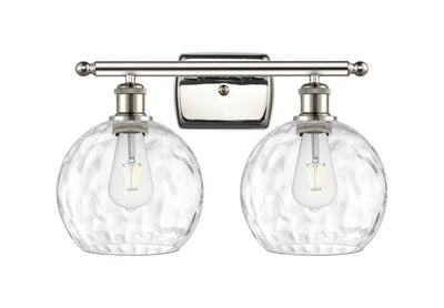 Ballston Bath Vanity Light Cast Brass Glass