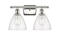 Ballston Bath Vanity Light Brass Glass