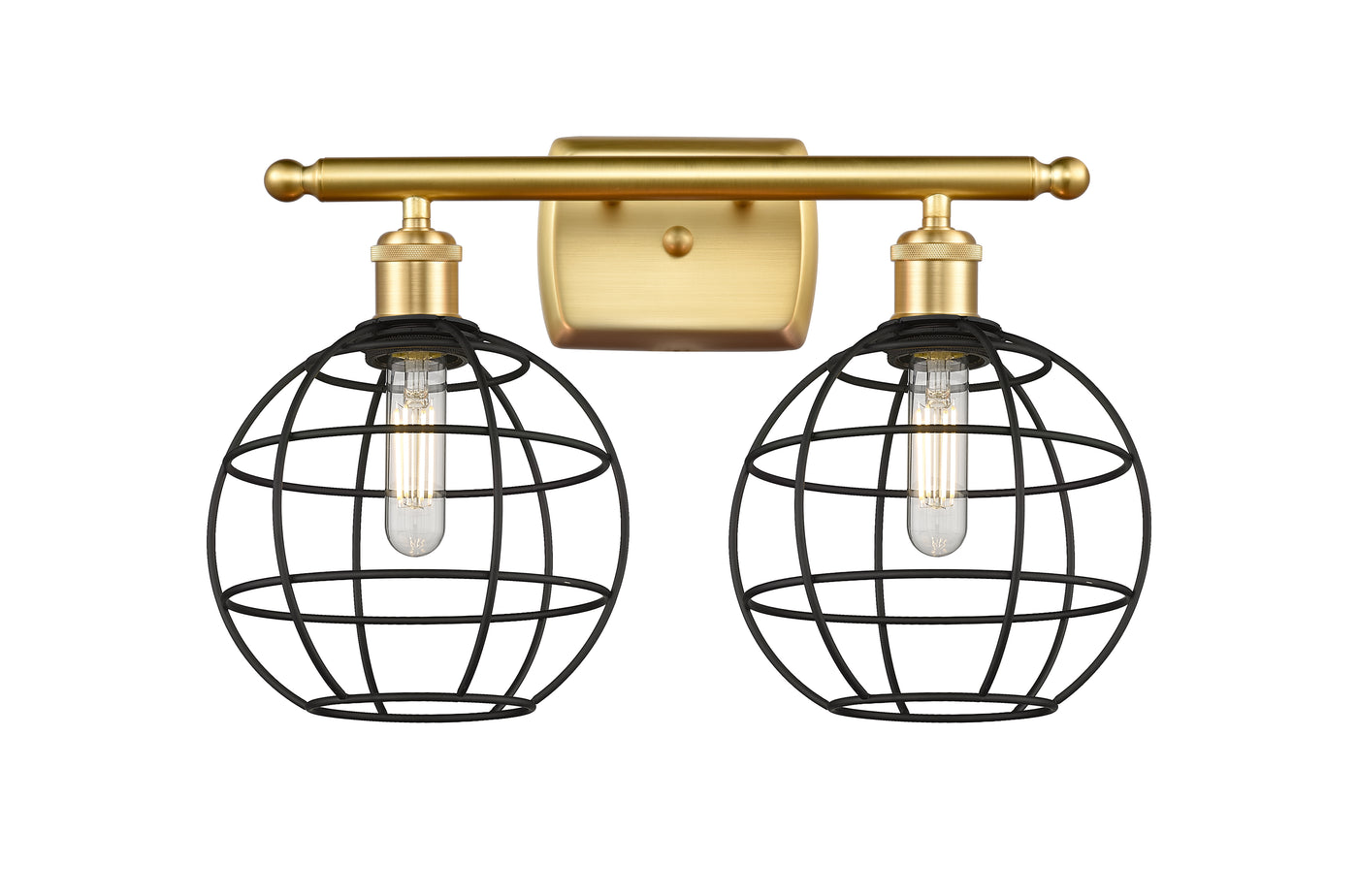 Ballston Industrial, Farmhouse, Restoration-Vintage, Traditional, Transitional  Muselet Bath Vanity Light