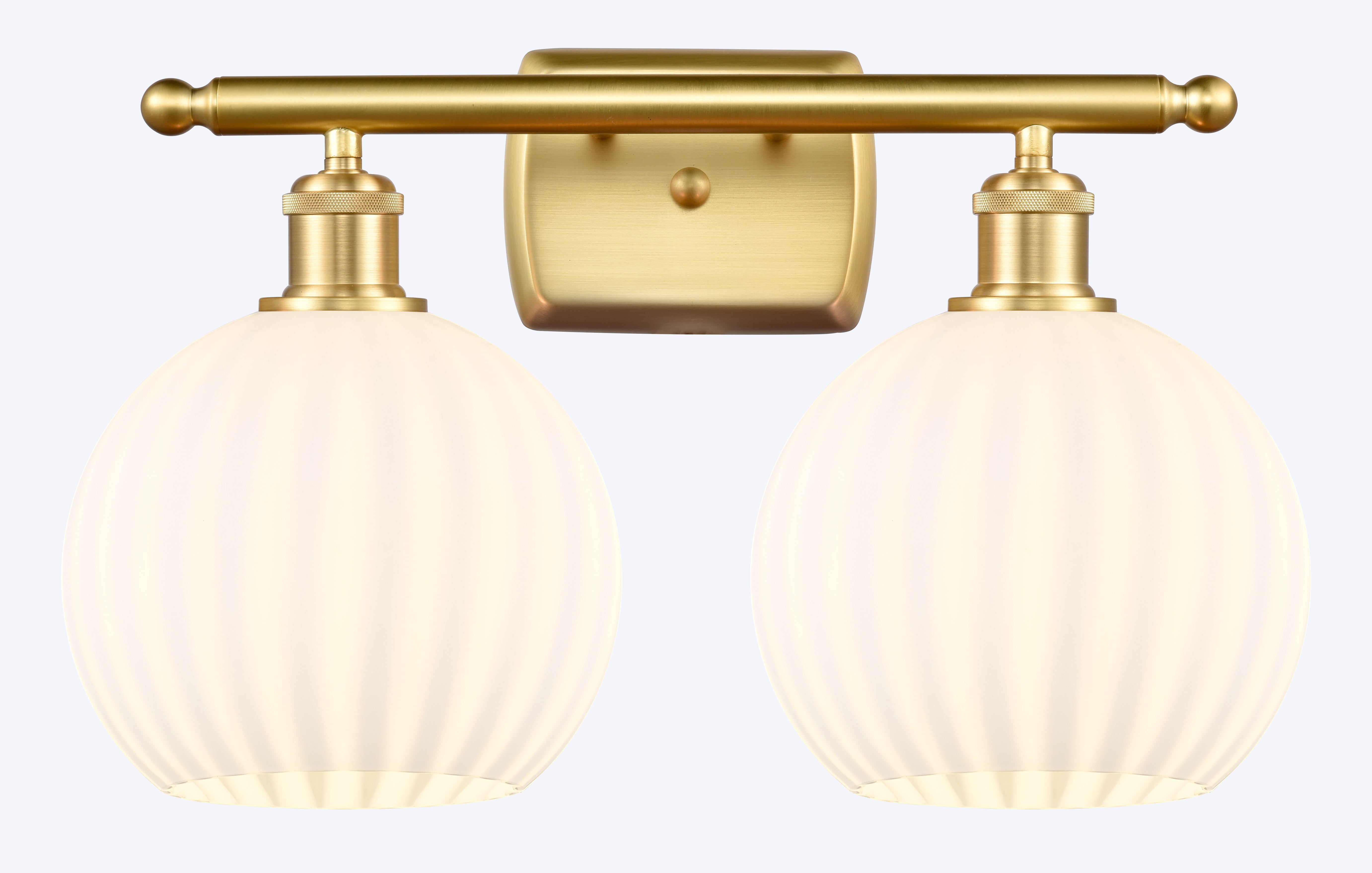 Ballston Bath Vanity Light Cast Brass Finish