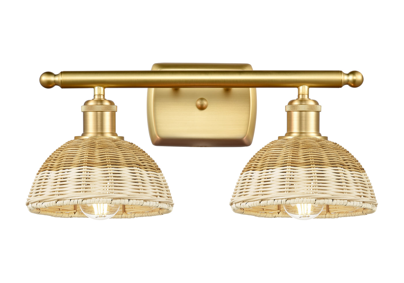 Ballston Bath Vanity Light Cast Brass Dimmable