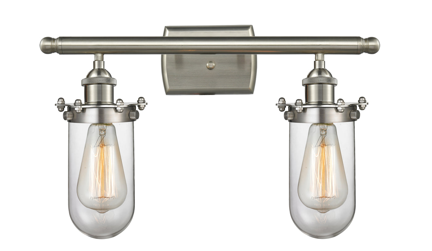 Austere Bath Vanity Light Cast Brass Steel
