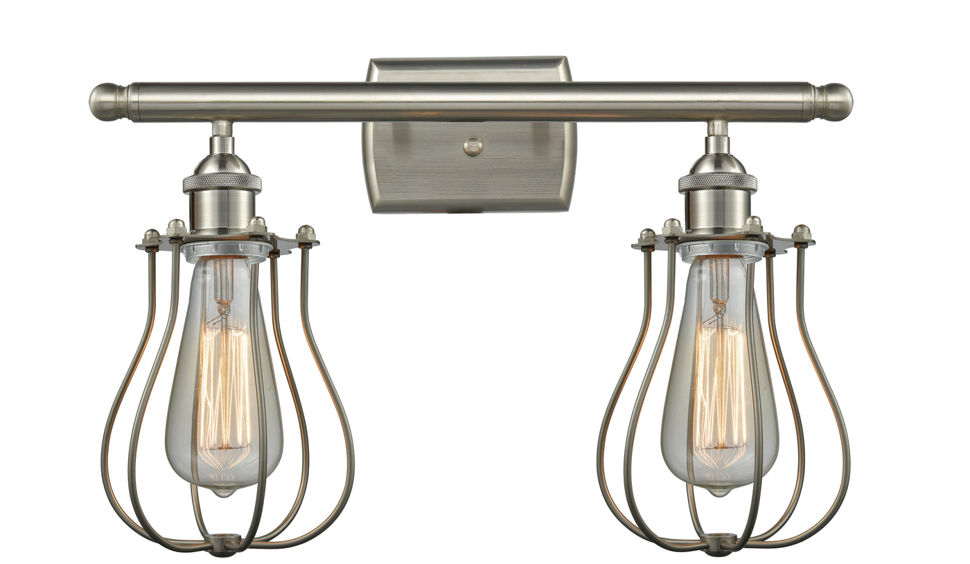 Austere Modern Contempo, Industrial, Restoration-Vintage Bleecker Bath Vanity Light