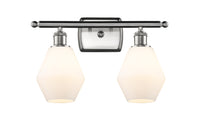 Cindyrella 16-Inch 2-Light Bath Vanity Light with LED Bulbs