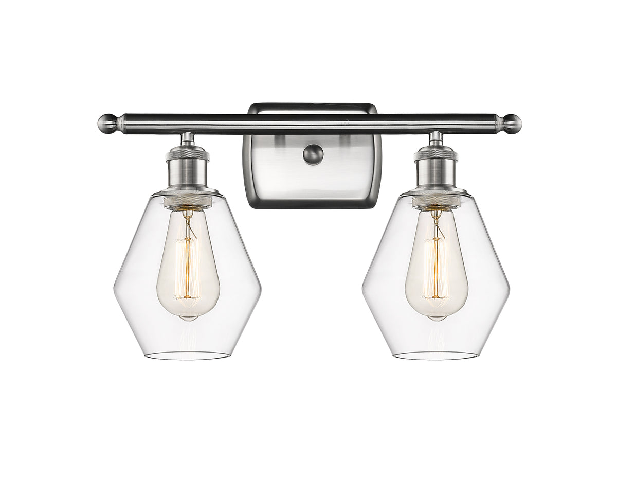 Cindyrella 16-Inch 2-Light Bath Vanity Light with LED Bulbs