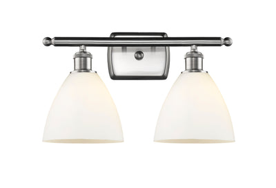 Ballston Bath Vanity Light Cast Brass Glass