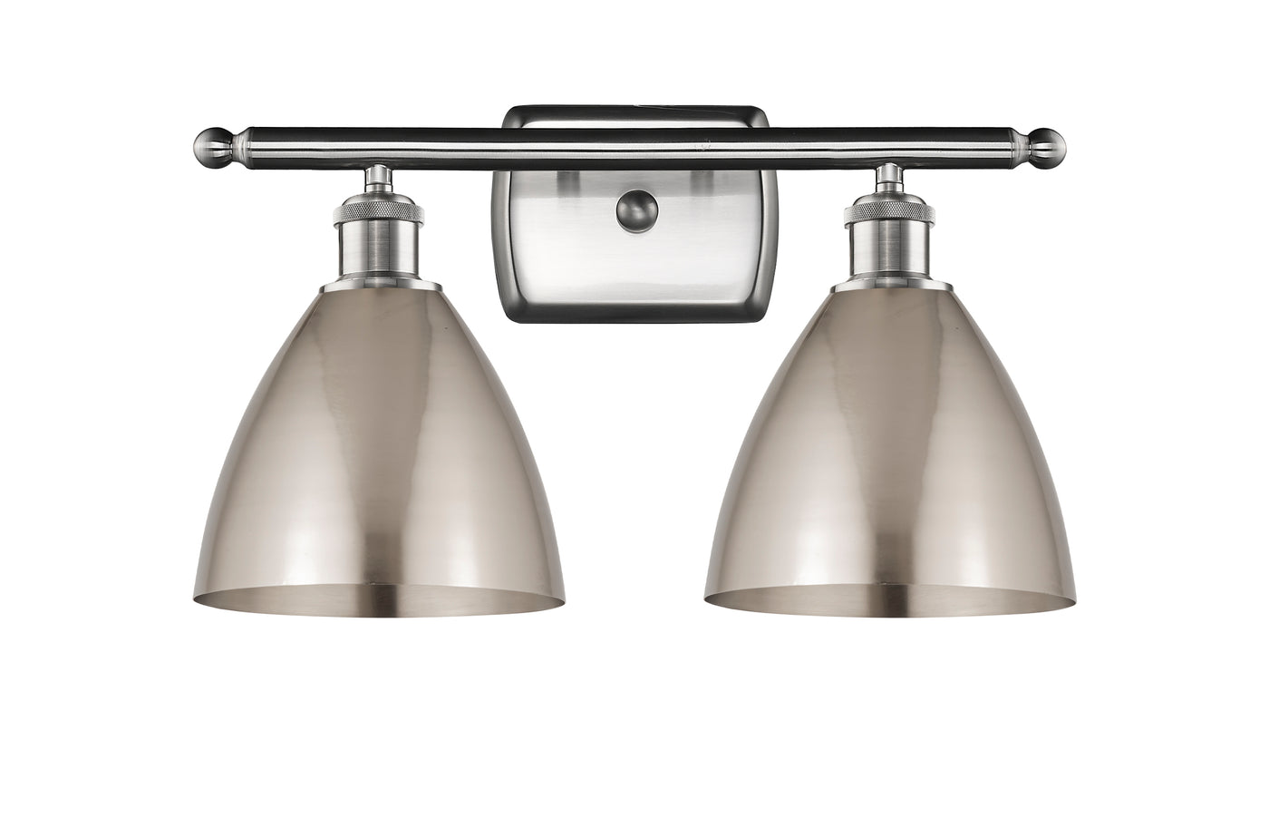 Ballston Industrial, Farmhouse, Restoration-Vintage Berkshire Metal Bath Vanity Light
