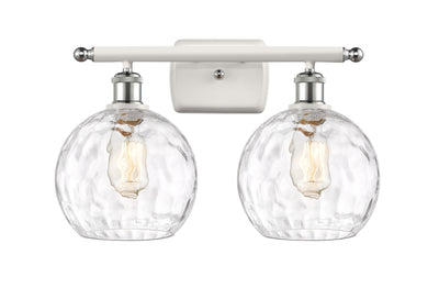 Ballston Bath Vanity Light Cast Brass Glass
