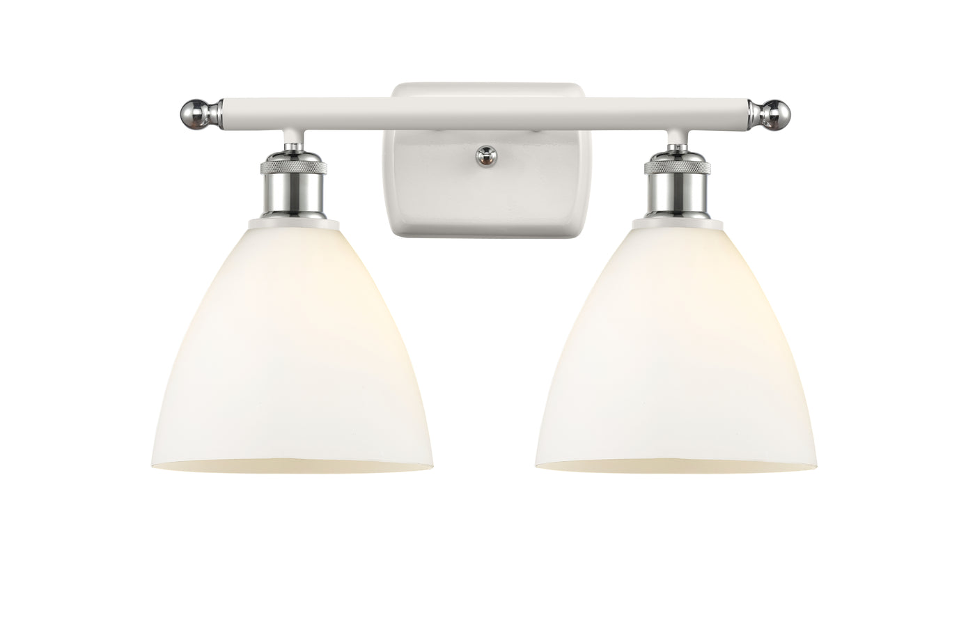 Ballston Bath Vanity Light Cast Brass Glass