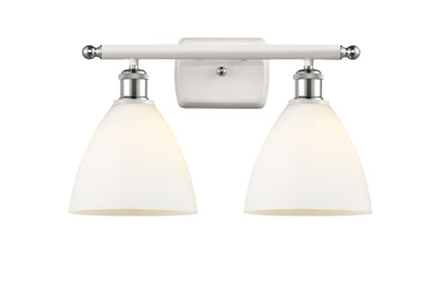 Ballston Bath Vanity Light Cast Brass Glass