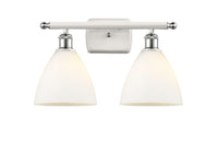 Ballston Bath Vanity Light Brass Glass