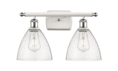Ballston Bath Vanity Light Cast Brass Glass