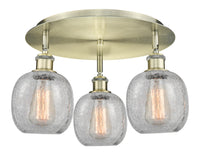 Ballston Semi-Flush Mount Satin Nickel