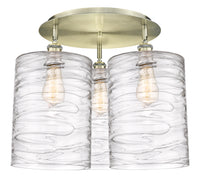 Ballston Semi-Flush Mount Satin Nickel