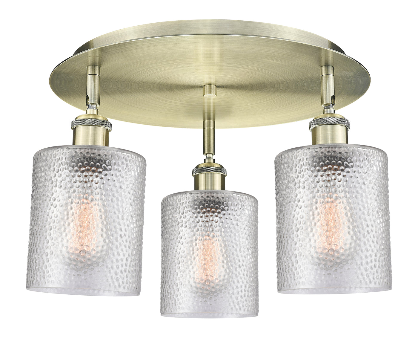 Ballston Semi-Flush Mount Satin Nickel