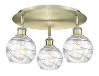 Ballston Semi-Flush Mount Satin Nickel Finish